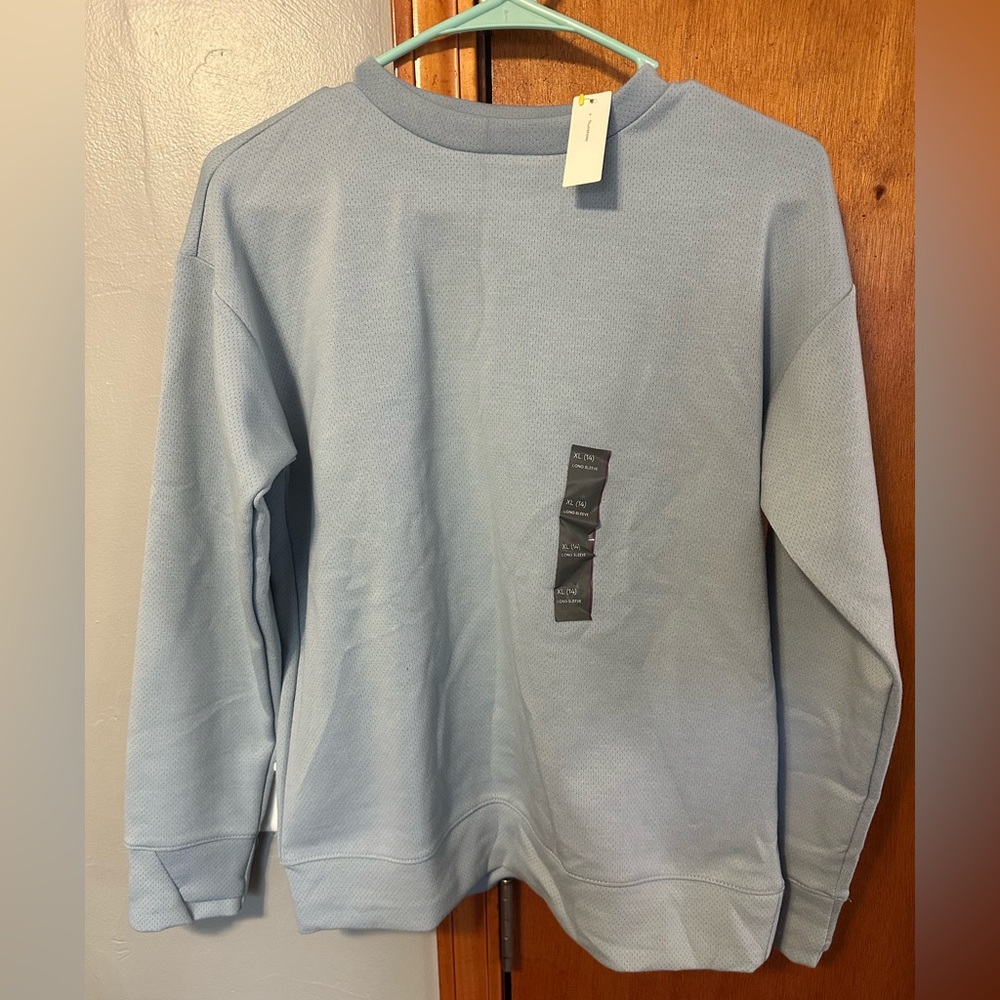 Boy’s Light Blue All in Motion Crew